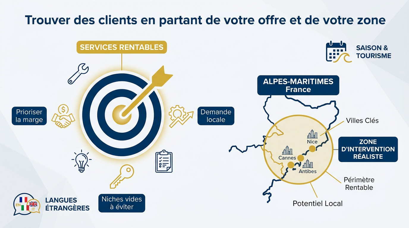Stratégie de ciblage SEO local par zone et offre dans les Alpes-Maritimes